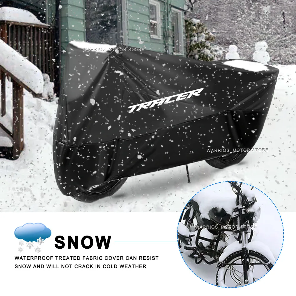 Motorcycle Cover UV Protection Dustproof Snowproof Motorcycle Waterproof Cover For  TRACER 700 900 155 TRACER 7 9 GT