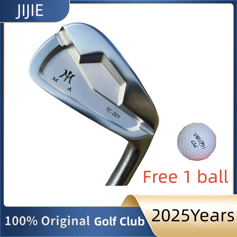 Jijie 100% Original Golf Club Iron Set Miura-Tc201 Soft Iron Forged Iron Set Custom Club