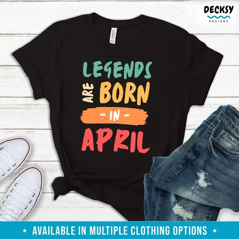 

Custom Birth Month Shirt, April Birthday Gift, Birthday Month Women Tee, April Birthday Sweatshirt Hoodie, Funny Aries Bday