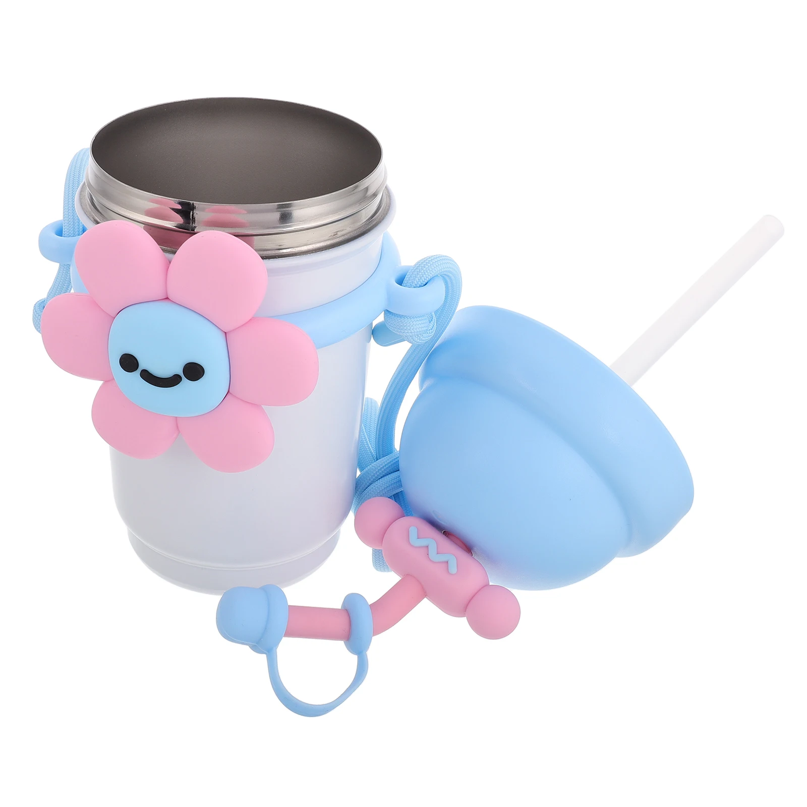 

Car 316 Stainless Steel Longlasting Insulation Portable Thermal Travel Mug Vehicle Cup Holder Car Coffee Cup Straw Easy