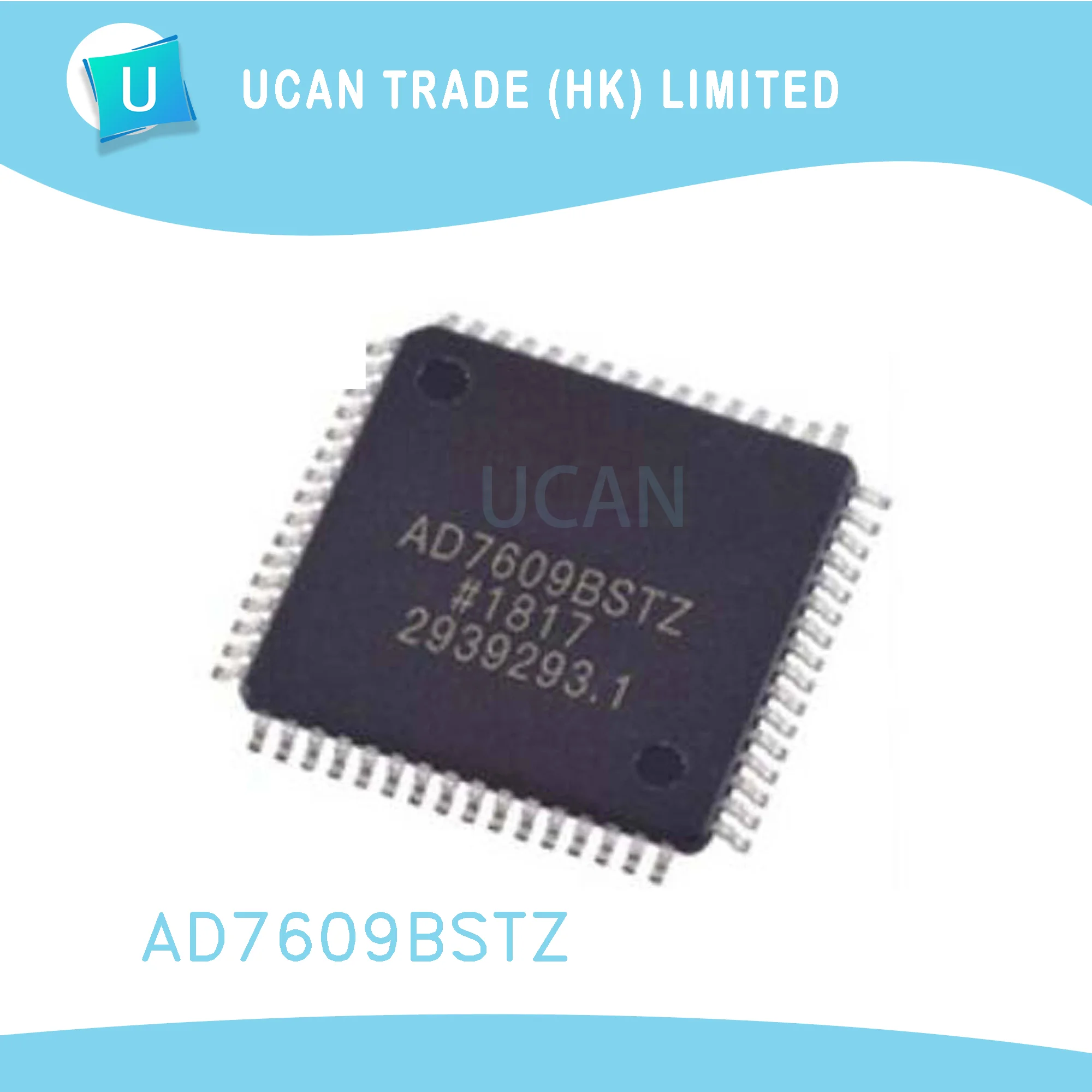 1PCS LQFP-64 AD7609BSTZ AD7609BSTZ-RL ADC Original and New