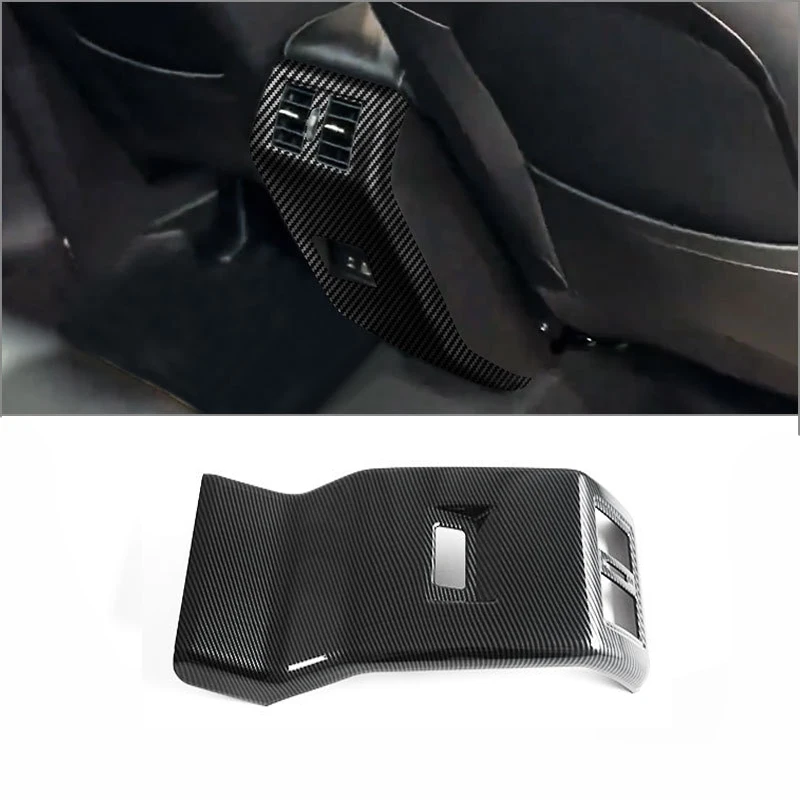 

For Mitsubishi Xforce Outlander sport 2025 2026 Central back anti-kick box Rear Air conditioner Outlet Vent Cover accessories