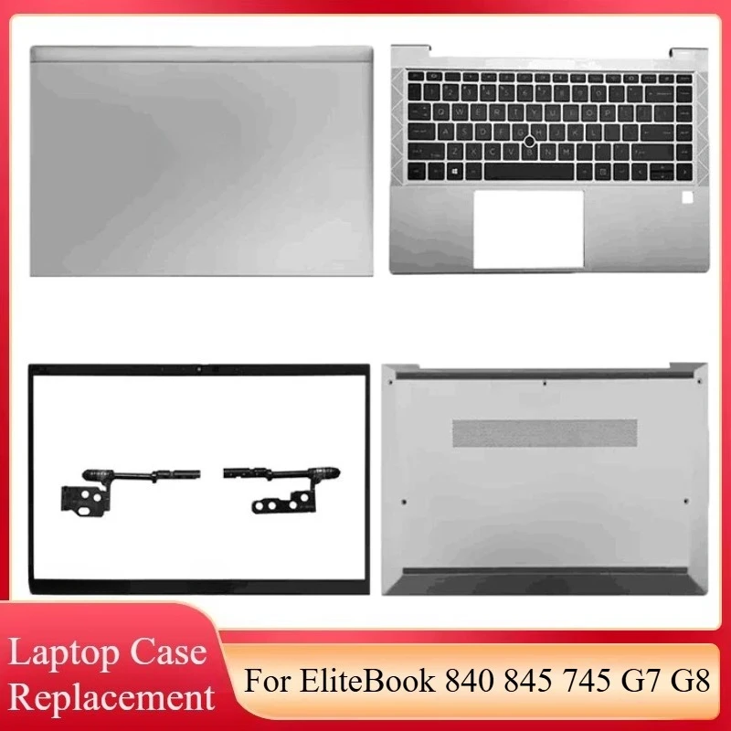 

Новинка для ноутбука EliteBook 840 G7 G8 845 745 740 G7 G8, задняя крышка ЖК-дисплея, передняя панель, верхняя часть упора для рук, нижняя часть корпуса, петли для клавиатуры, чехол