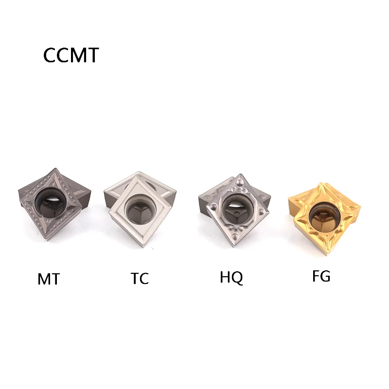 10 個の CCMT 060204   CCMT09T304 FG MT HQ TC PS LF90 DESKAR サーメットブレード CNC 旋盤機金属カッター旋削工具 CCMT インサート