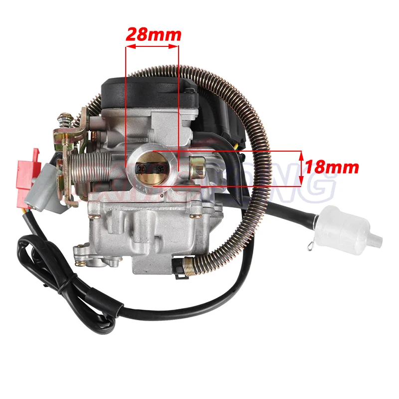 GY6 Carburetor for 49CC 50CC 80CC 139QMB 4 Stroke Taotao Go Kart Moped Scooter 18MM Carb