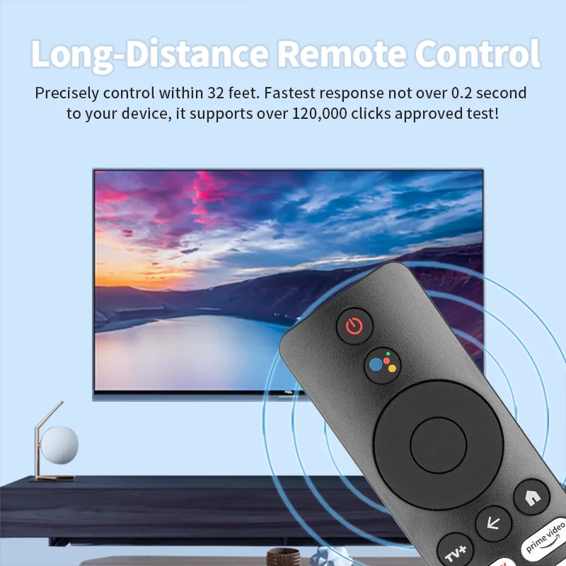 XMRM-M3 للتحكم عن بعد الصوتي للتلفزيون الذكي L55M6-ESG L55M6-ARG MDZ-24-AA وحدة تحكم بديلة مع NETFLIX PrimeVideo YouTube #4