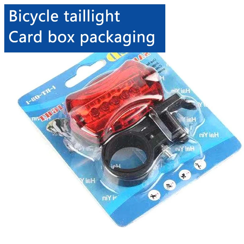 دراجة ليلية، تحذير للسلامة، ضوء خلفي، فراشة حمراء، ضوء خلفي للدراجة الجبلية