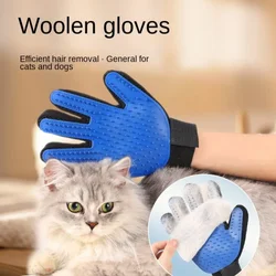 Pet Hair Remover Gloves Silicone Hair Sticking Massage Bathing Cleaning Grooming Supplies Cat and Dog Brush