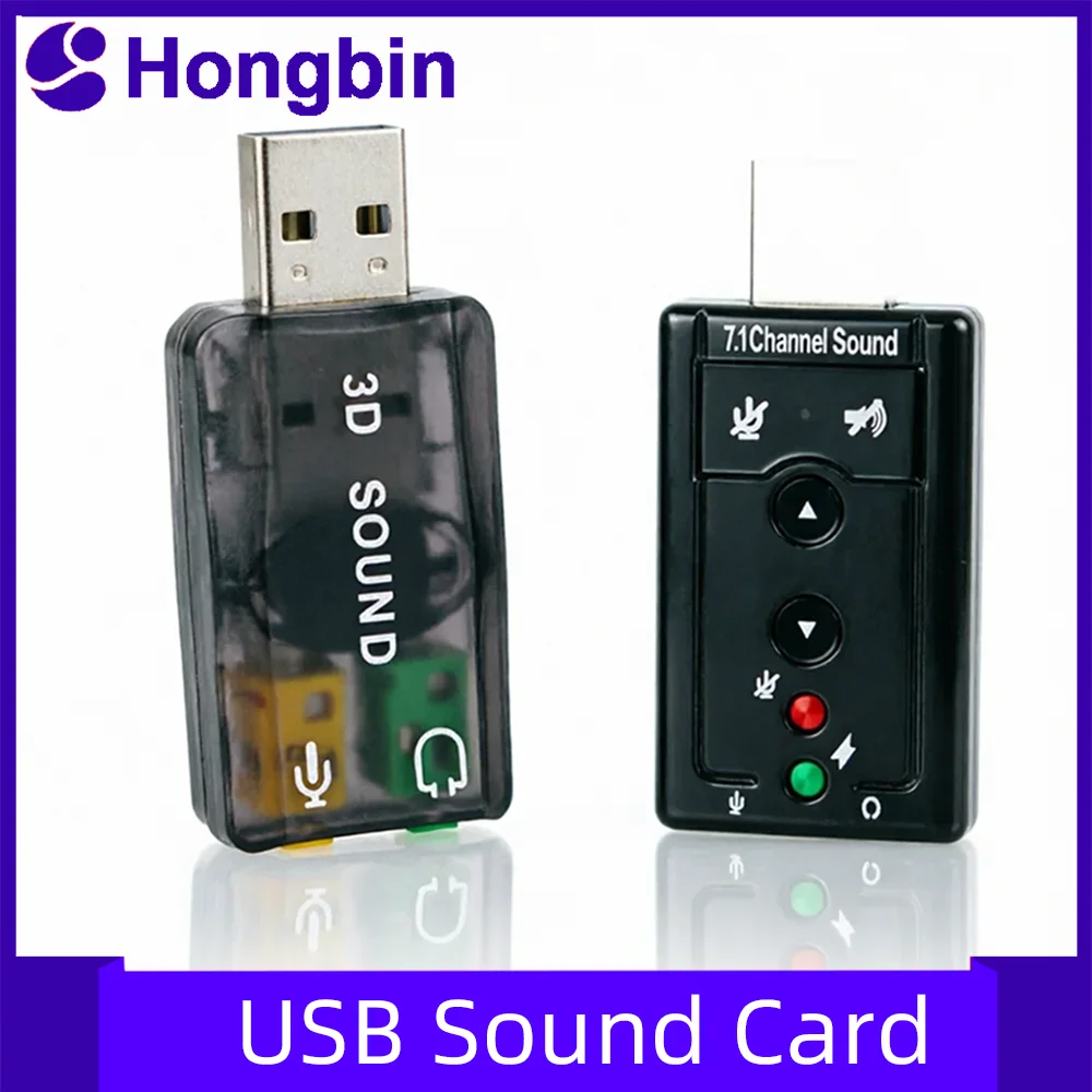 

Mini External Usb To 3.5mm Mic Headphone Jack Stereo Headset 3d Sound Card Audio Adapter New Speaker Interface For Laptop