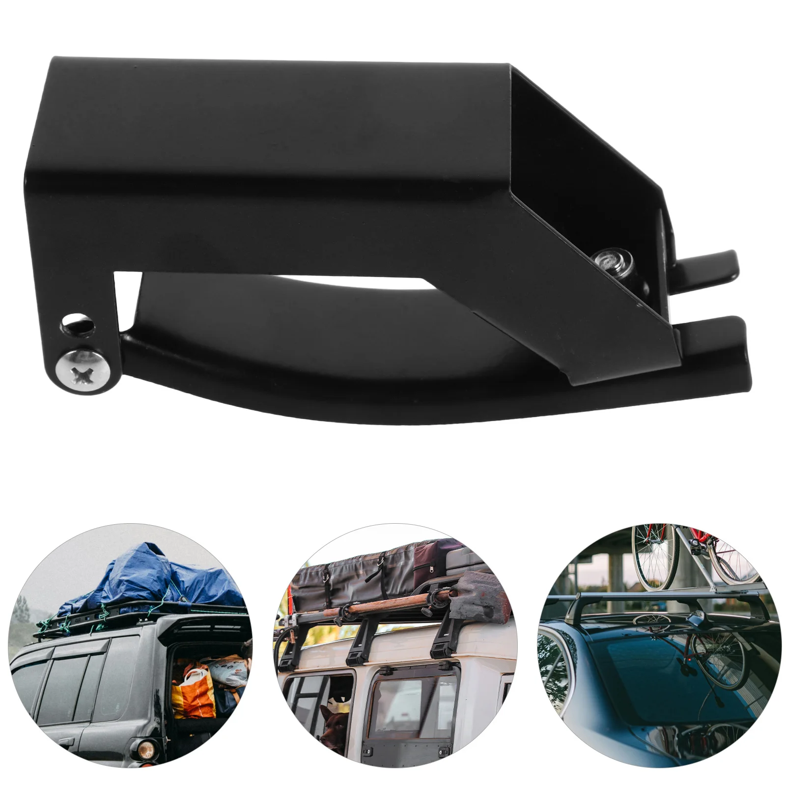 

4Pcs Universal Crossbar Clips for Car Roof Luggage Rack Stable Support Sturdy Design Roof Bar Clamp Accessories