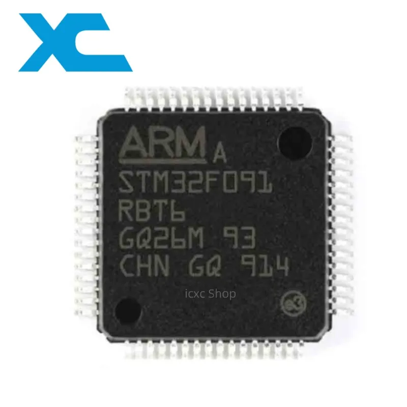 STM32F091RBT6 LQFP-64 32-bit microcontroller chip ARM 48MHz