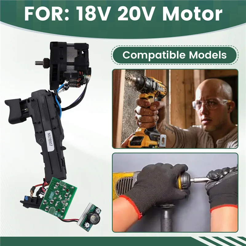 

A70P Tool Parts Replace For Machine DC 18V 20V For N438606 Motor And Switch For DCD796 DCD791 Drill/Driver/Hammerdrill