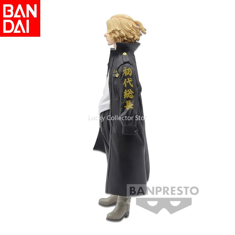 Bandai Original Tokyo Avengers Sano Manjiro Kage Pin Figure Model Collection Children's Holiday Gifts in Stock