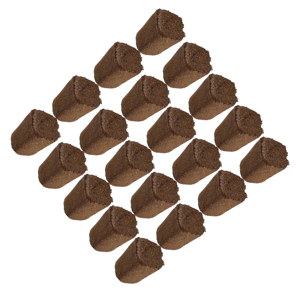 

20Pcs Plant Soil Block Nutrient Nursery Block Compression Nature Soil Rapid Breeding Suitable Home Garden Plant Fertilizer