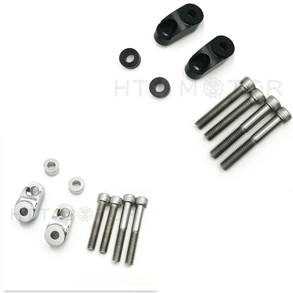 

Front Turn Signal Relocation 39MM-49MM For Harley Davidson Dyna FXR Sportster Motorcycle Parts Chrome