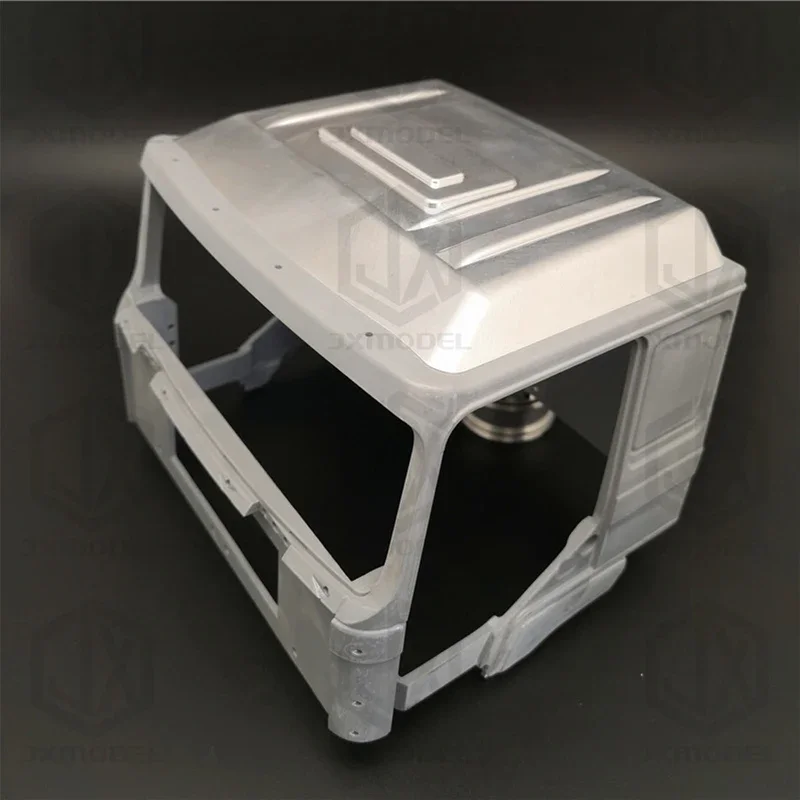 Camión RC, carcasa de coche, cabina, embellecedor de techo bajo para 1/14 Tamiya Tipper JX MAN F2000, modelo de coche, piezas DIY