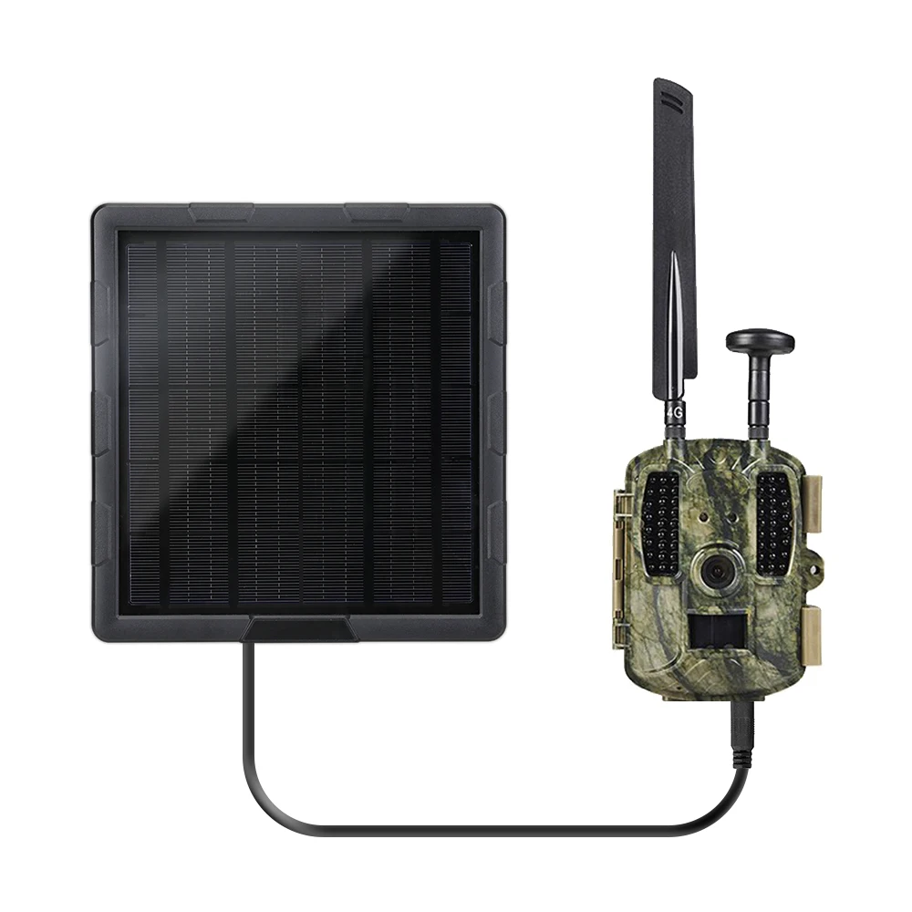 BL6A V6 V12 Solar Panel With 6000mAh Battery Included 3 In 1 USB Output Solar Power Board For Wildlife Camera Portable Powerbank