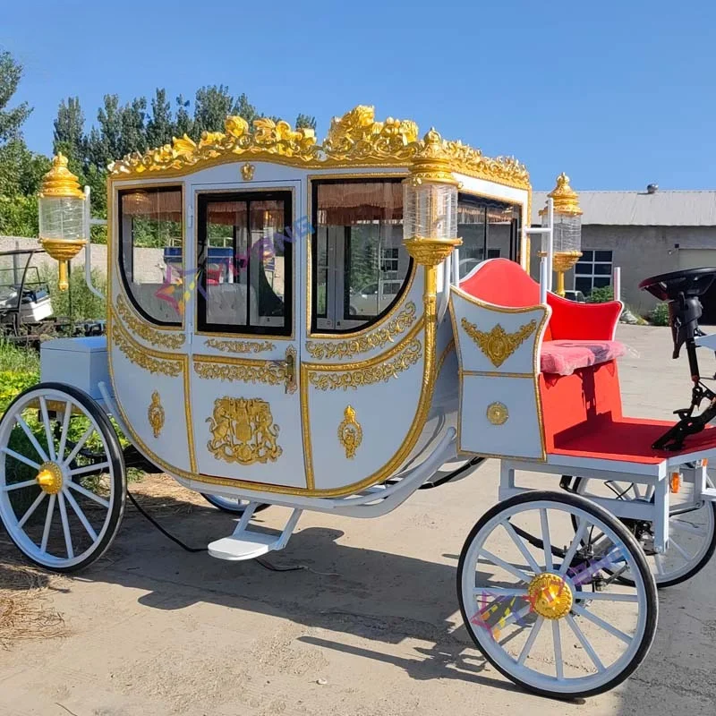 Chinese luxury classic electric Royal custom size double function carriage