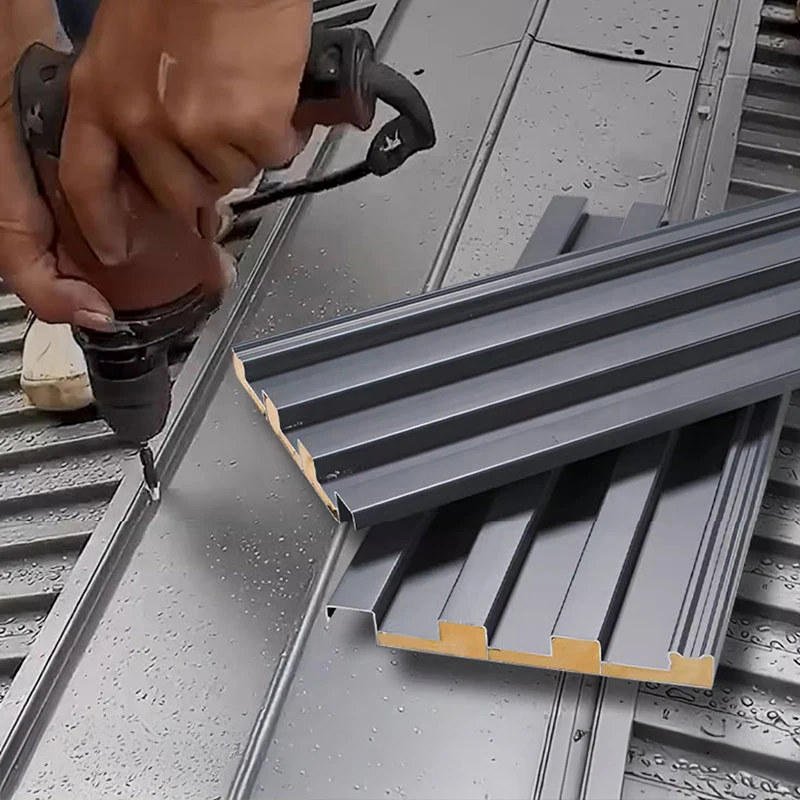 

Двухслойная алюминиевая крыша Great Wall — изолированная в большой панель полиуретановая солнечная изоляция для энергоэффективности