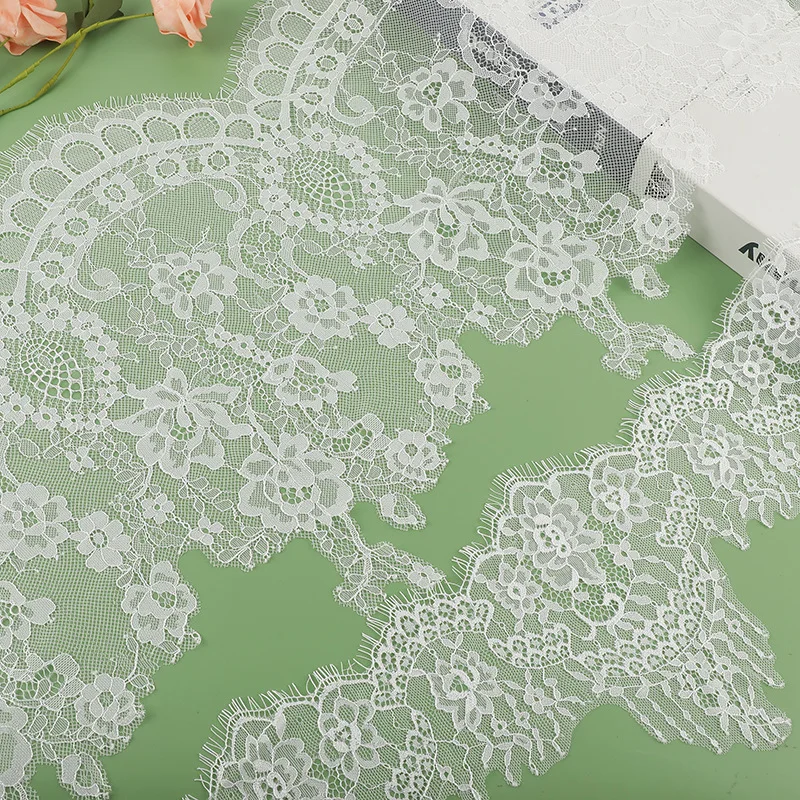 

Новый дизайн, изысканные аксессуары с кружевной отделкой для ресниц для фата свадебного платья