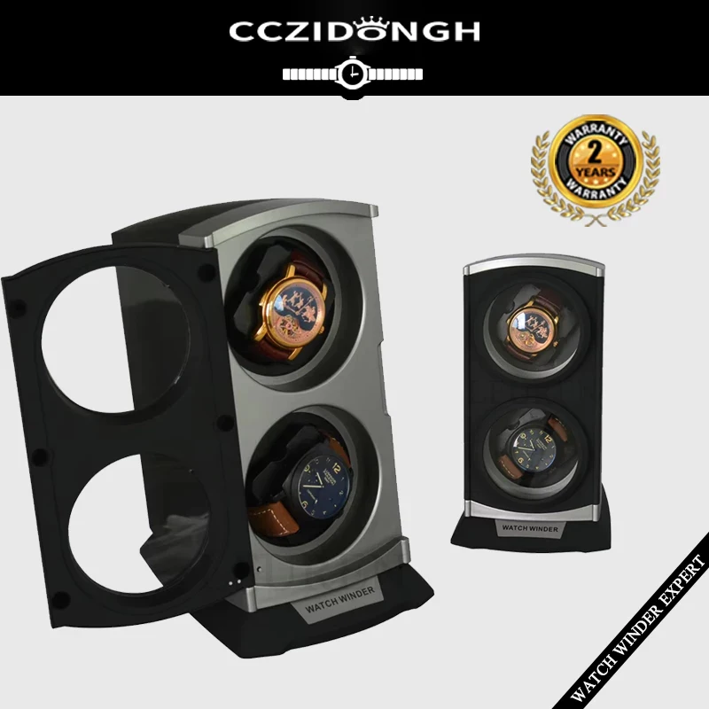 

2 slot Automatische watch winder Sieraden horloge Display en Collector dozen Kerstcadeaus
