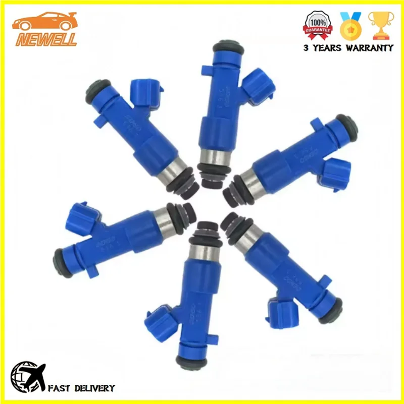 

6pcs 16600-JF00A 14002-AN001 Fuel Injector For Nissan GT-R 550CC INFINITI G37 350Z 370Z E85 2009-2017