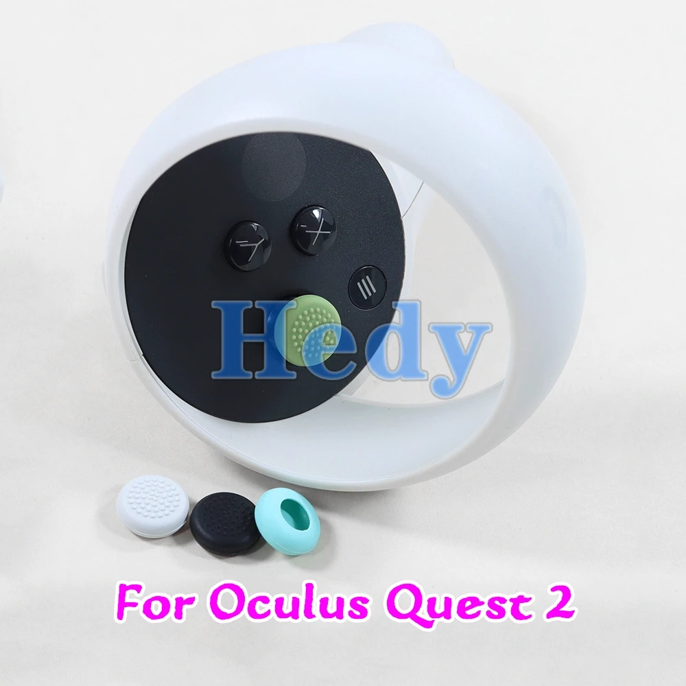 10 шт. для OQ2 многоточечная противоскользящая Крышка для Oculus Quest 2 рукоятка коромысла VR силиконовый корпус силиконовая противоскользящая крышка