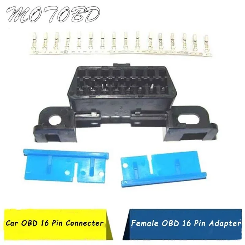 

J1962 16-контактный разъем OBD2 OBD-II автомобильный диагностический интерфейс OBDII OBD 2 гнездовой разъем для VW GM/Wuling