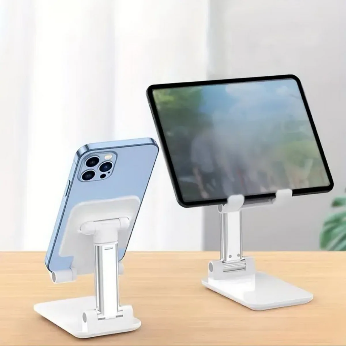 New Desktop Phone Stand Multi-Functional Lazy Tablet Holder Foldable Adjustable Mobile Live Broadcast Stand