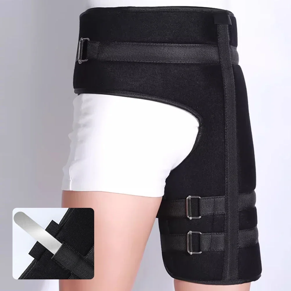 Cinturón de fijación de dislocación de fractura de cadera, soporte de dislocación de cadera, cinturón de fijación de rehabilitación femenina postoperatoria para fracturas de muslo
