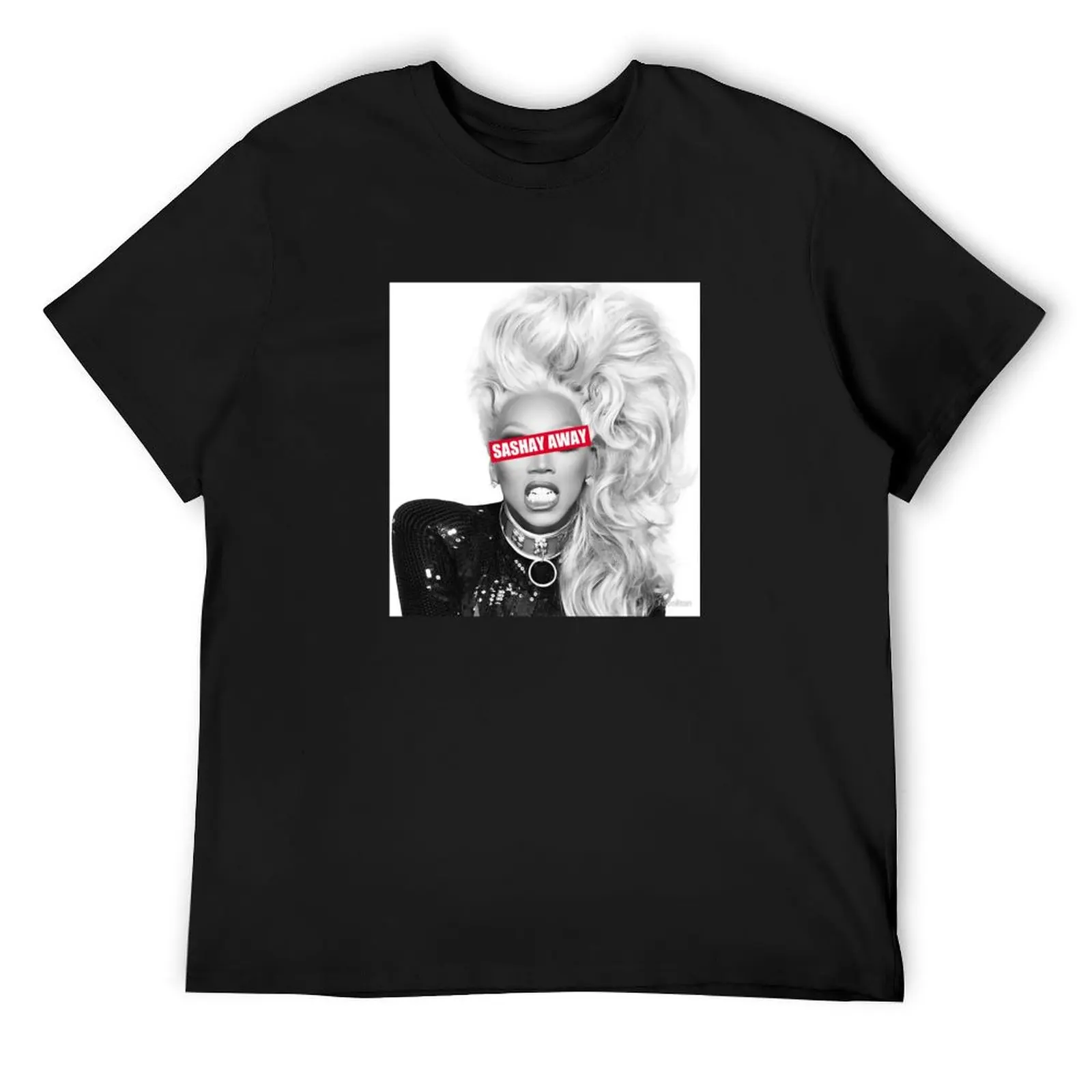 

RuPaul Sashay Away T-Shirt plus sizes summer tops quick drying mens graphic t-shirts pack