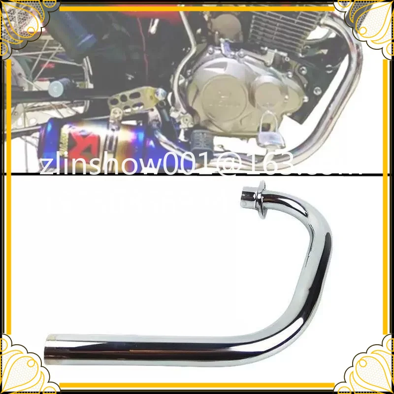 CG125/WY125 motorcycle exhaust pipe front section cover ancient modification