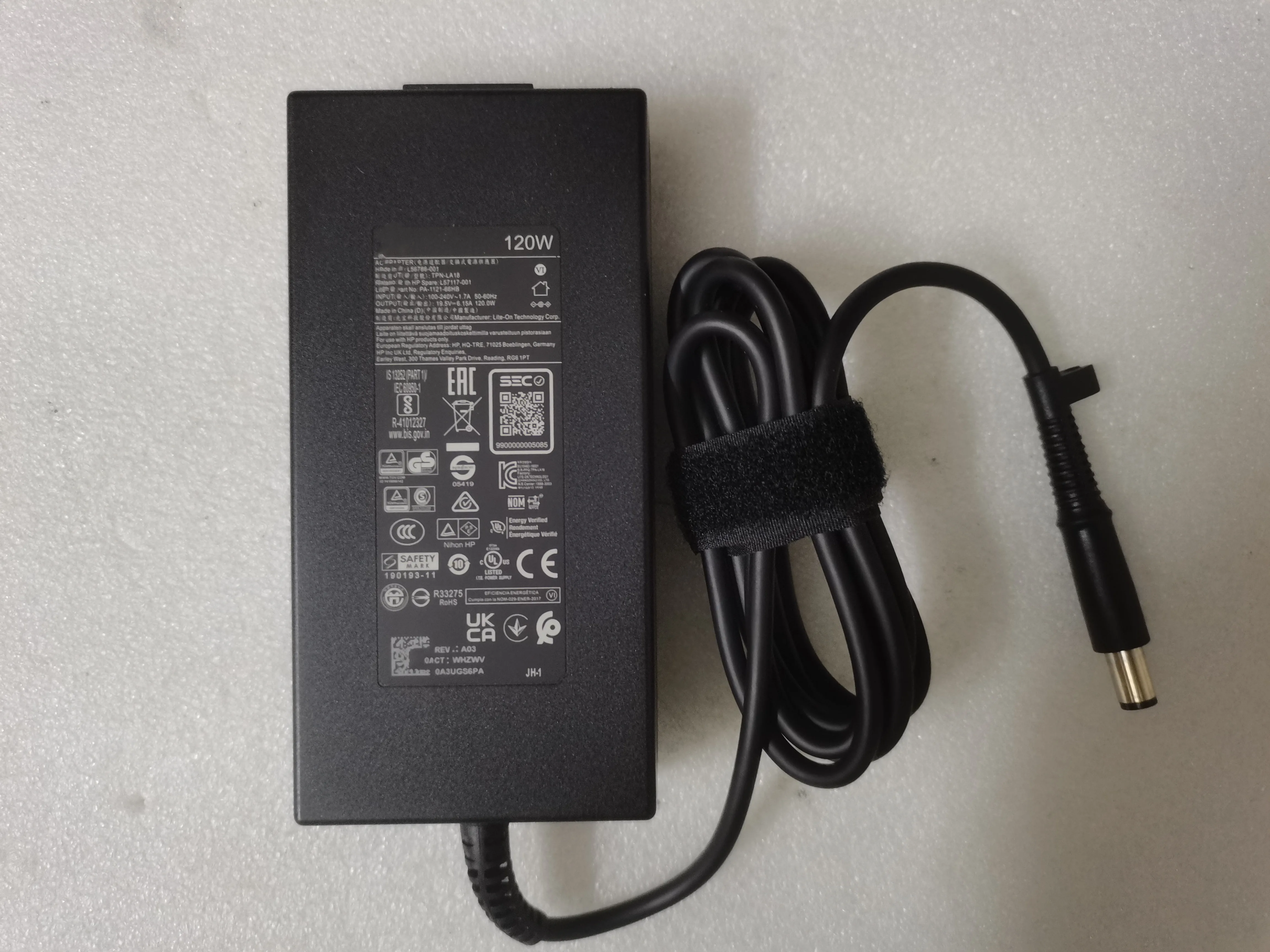 

OEM 19.5V 6.15A TPN-LA18 L56786-001 7.4mm Pin AC Adapter For HP ProOne 600 G6 All-in-One Original Puryuan Charger