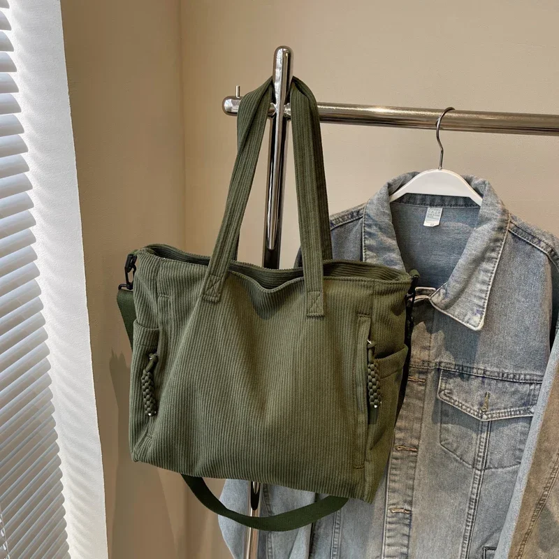 casual-grande-capacidade-veludo-ziper-bolsa-de-ombro-2025-venda-quente-sacola-solida-versatil-macio-simples-na-moda-crossbody-saco