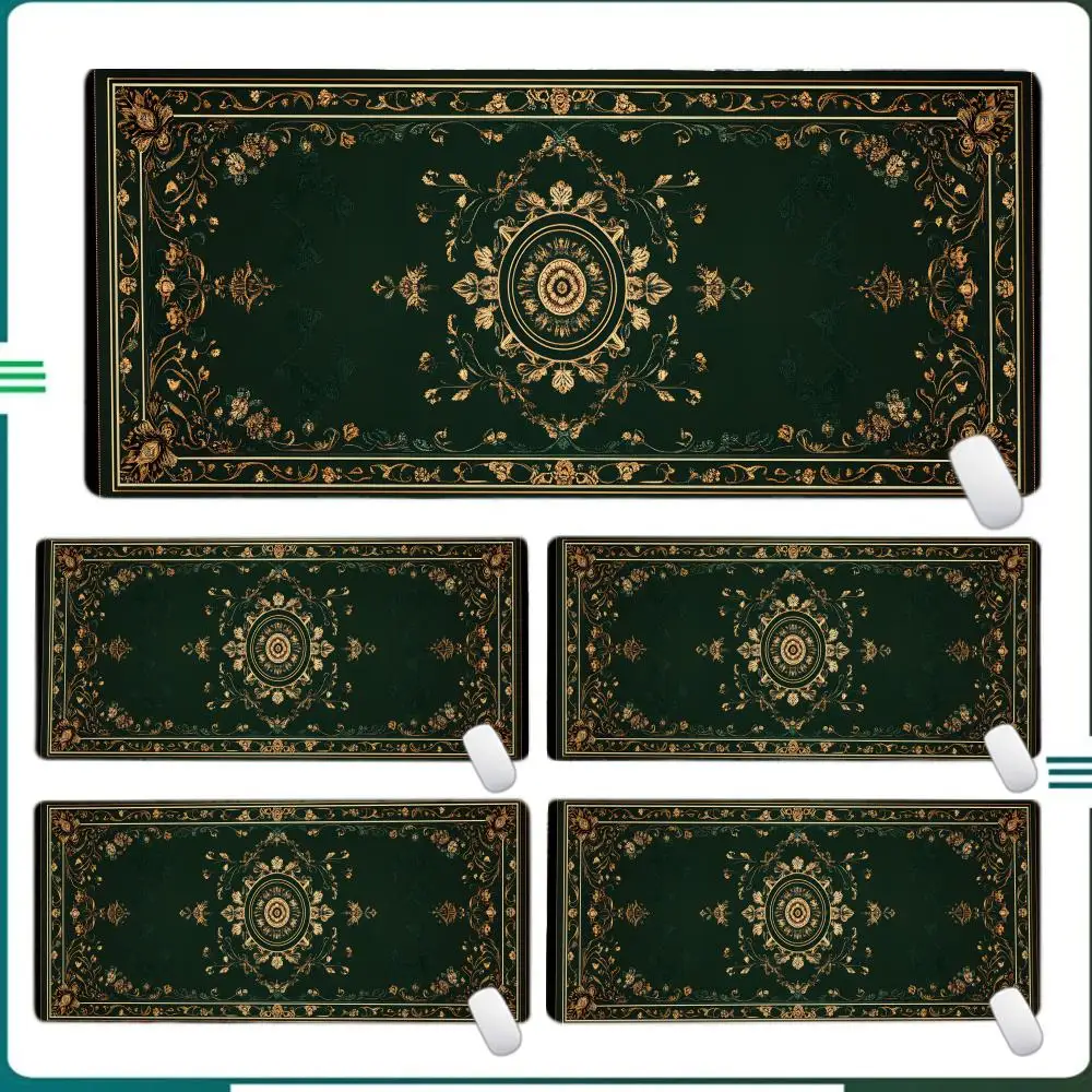 Retro Persia style Design Mouse pad Computer Keyboard Pad Mouse Mat Gamer Soft Office Carpet Table Mat Desktop MousePad