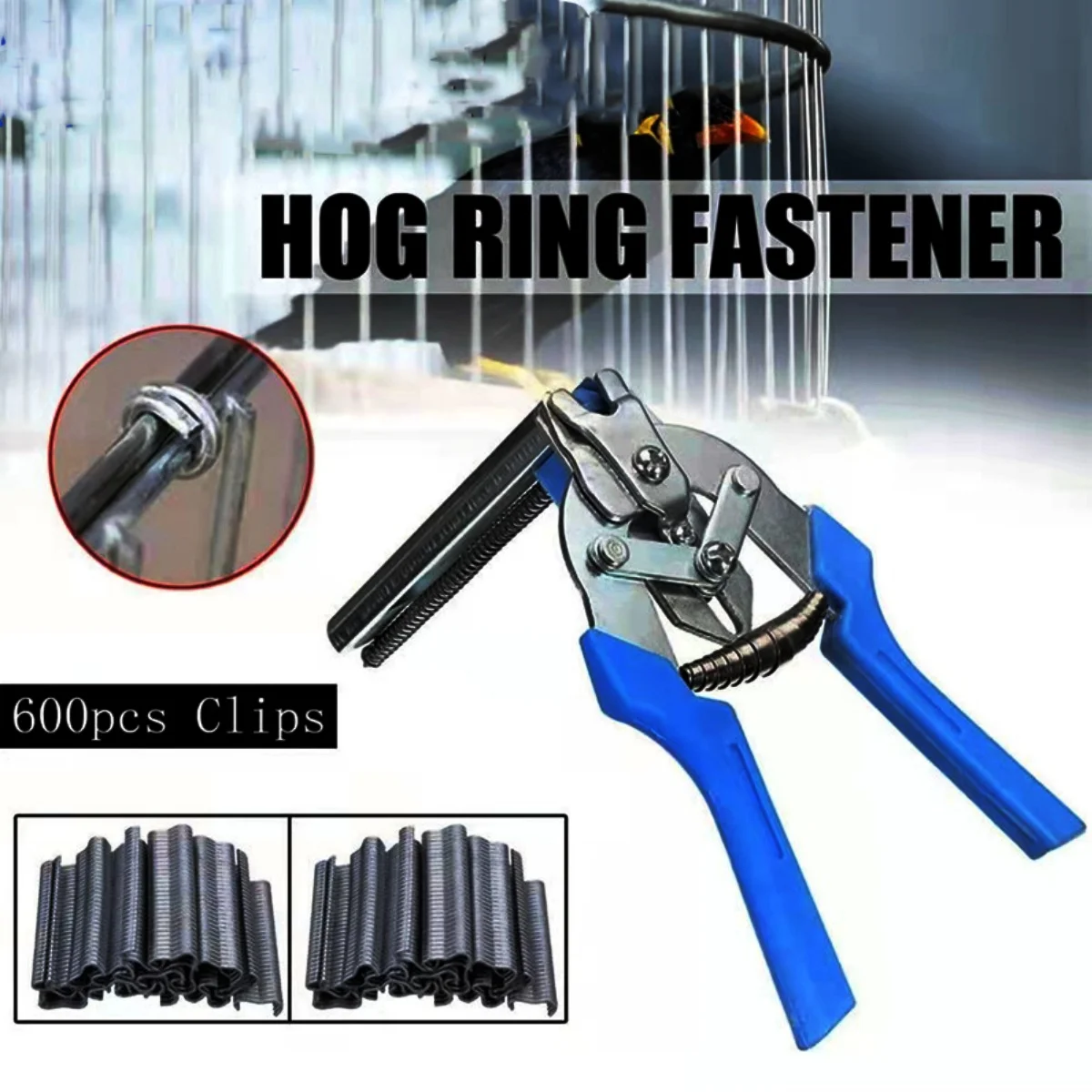 Hog Ring Pliers Kit…