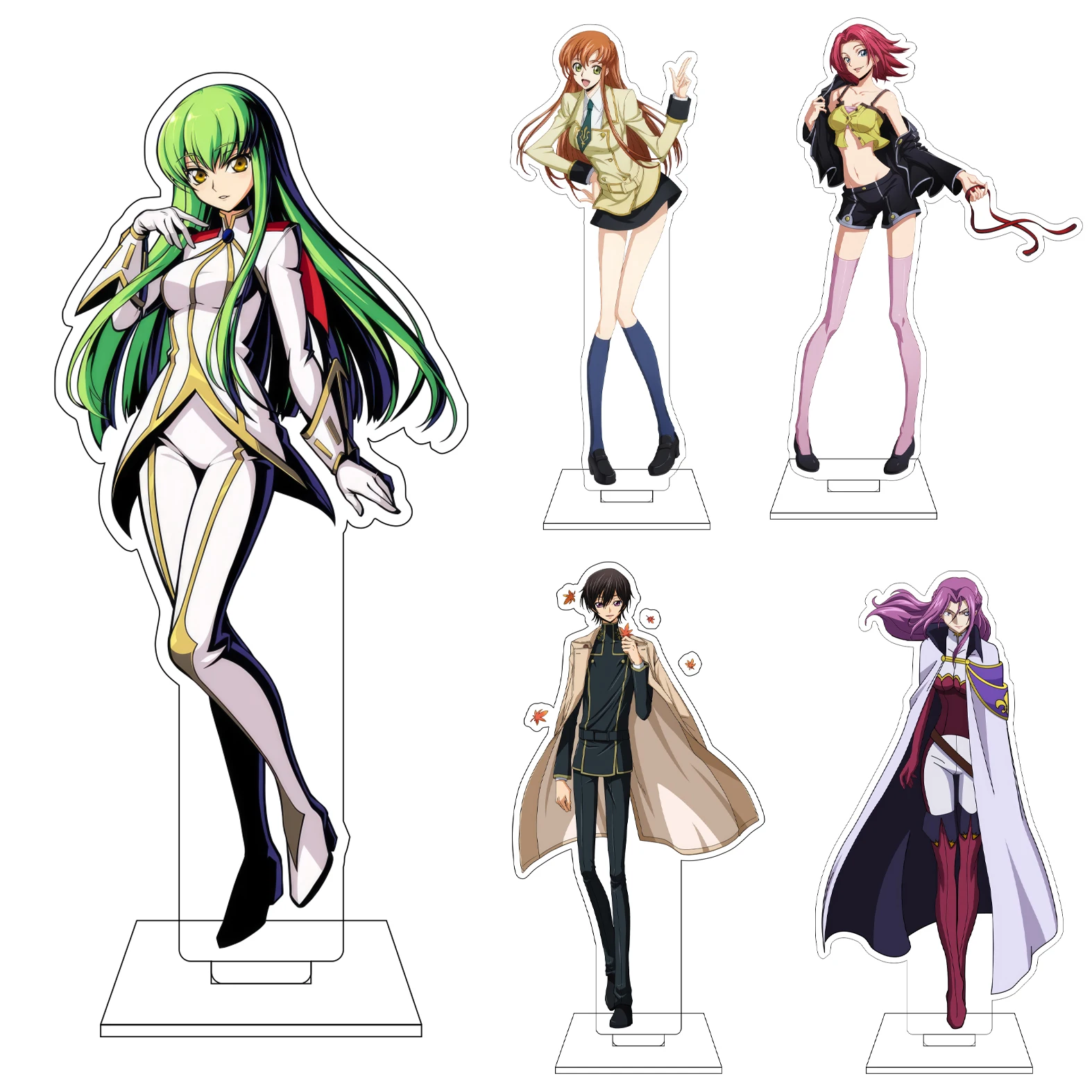 

Акриловая подставка-фигурка 16 см по аниме CODE GEASS: Восставший Лелуш (Каллен Стадфельд, С.С.) Украшения и подарки