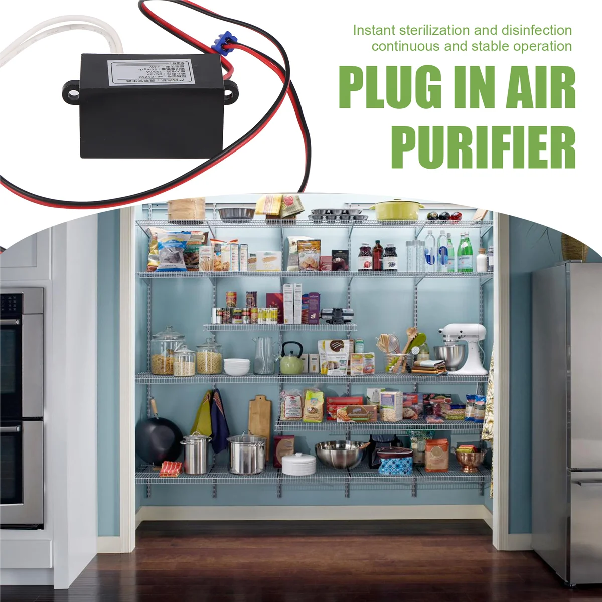 1Pcs Mini Ozone Generator Air Purifier DC12V Home Air Cleaner Portable Ozonizador Ozonator Ozon Generator