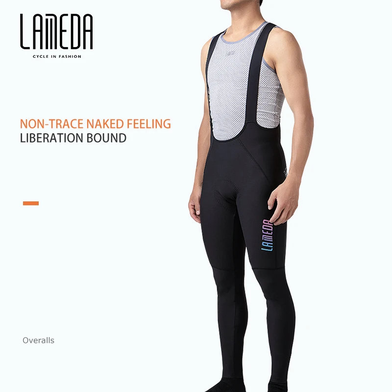LAMEDA men\'s strappy cycling pants summer professional long pants road bike pants cycling pants