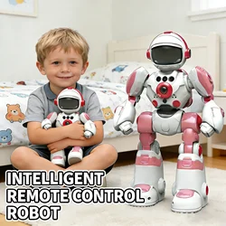 RC Robot Kids Intelligent Voice Gesture Control Programming Music Dancing Toys Recording Electric Robot Toy Children Gift