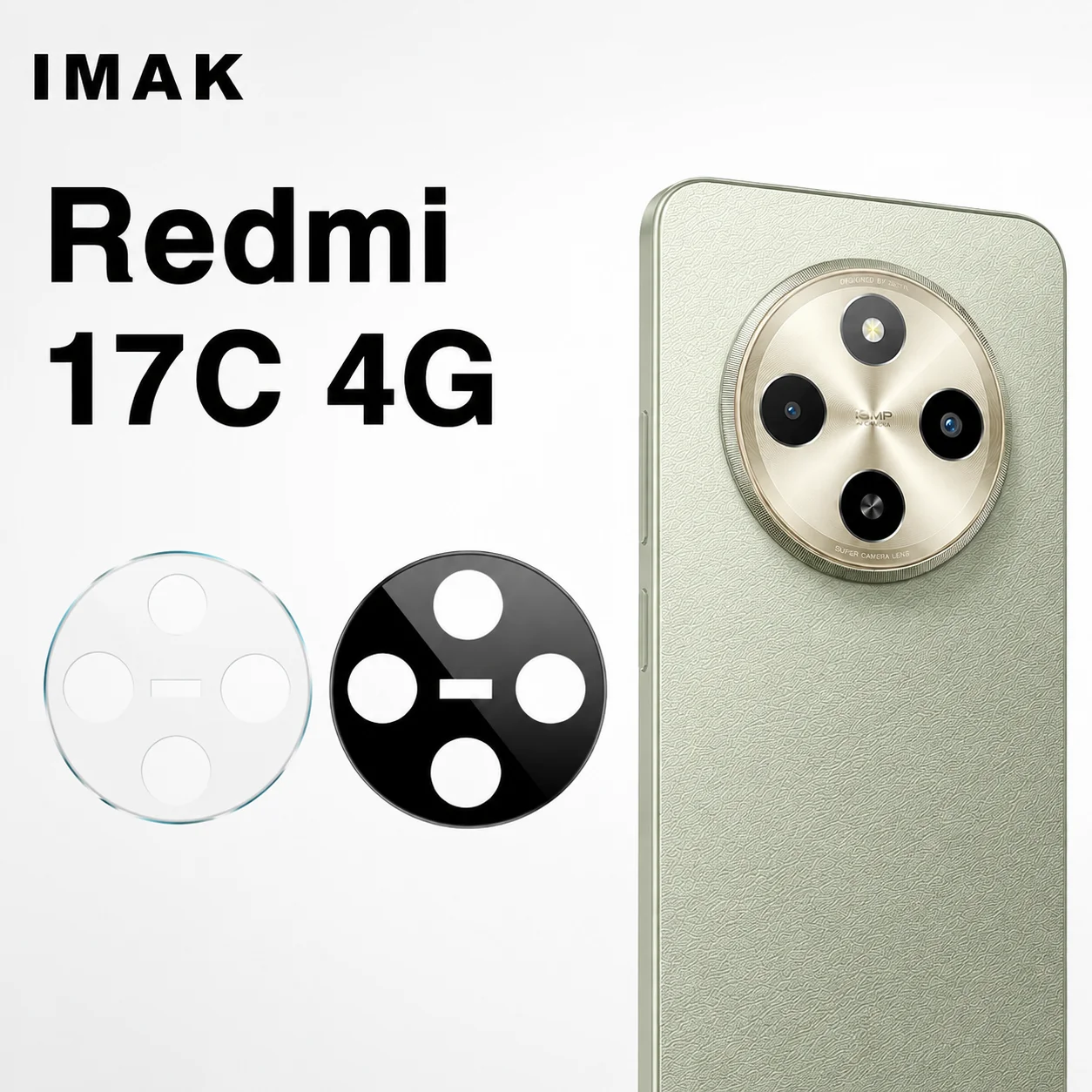 Camera Lens Glass For Redmi 17C 4G Protector Film Anti Scratch HD Clear 9H Hardness LS0001
