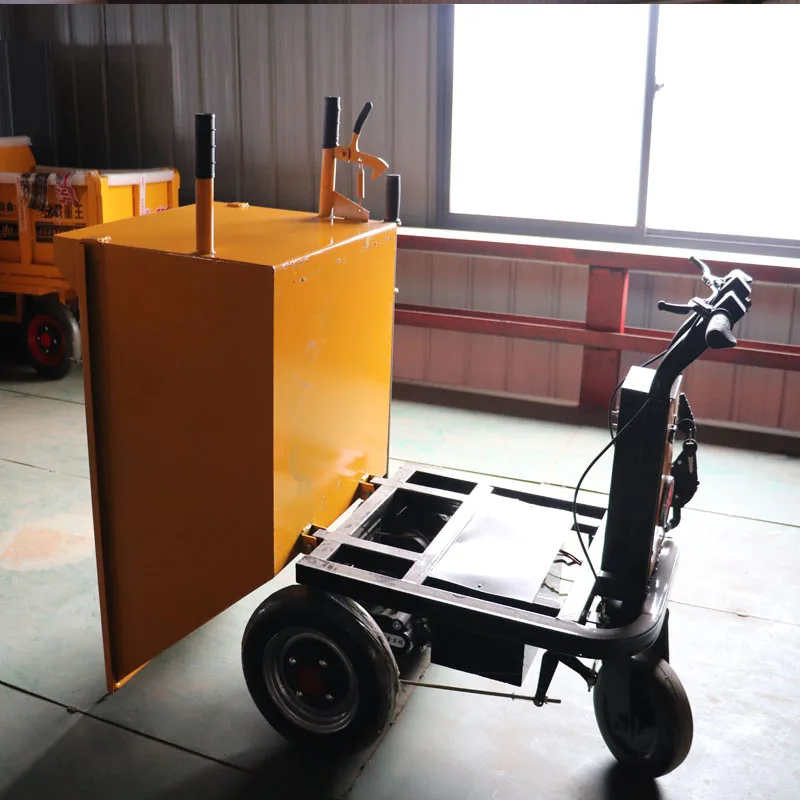 Electric Three-wheel Grey Hopper Rider with  for Construction Shopping & Tool Use