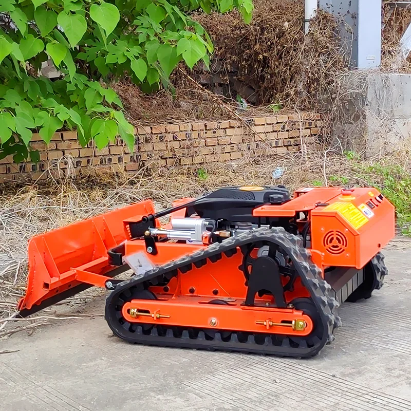 Professional intelligent lawn mowing robot, all-terrain applicable for orchard and farm weed removal machine