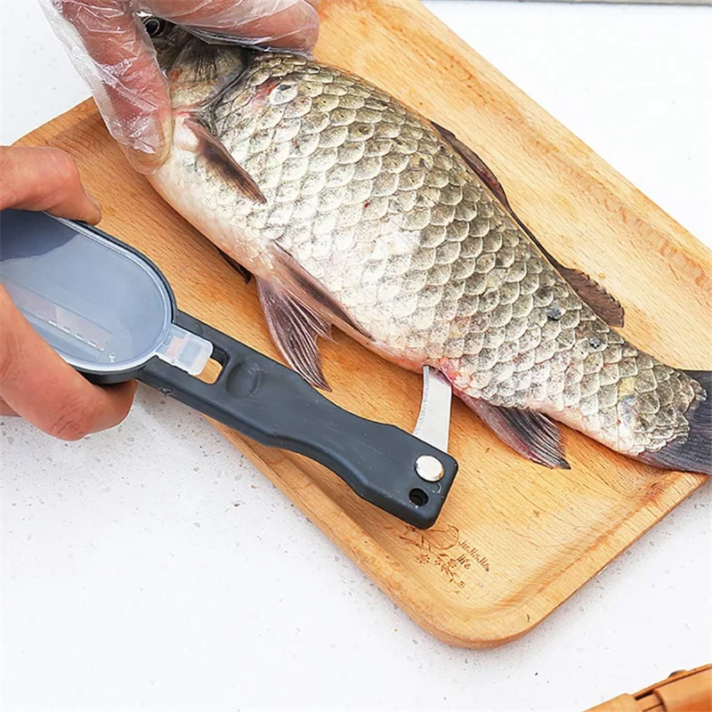 Fish Skin Scraper and Scaler Tool Practical Fish Scale Remover Vegetable Peeler Fishing Knife Cleaning Tools Kitchen Accessories