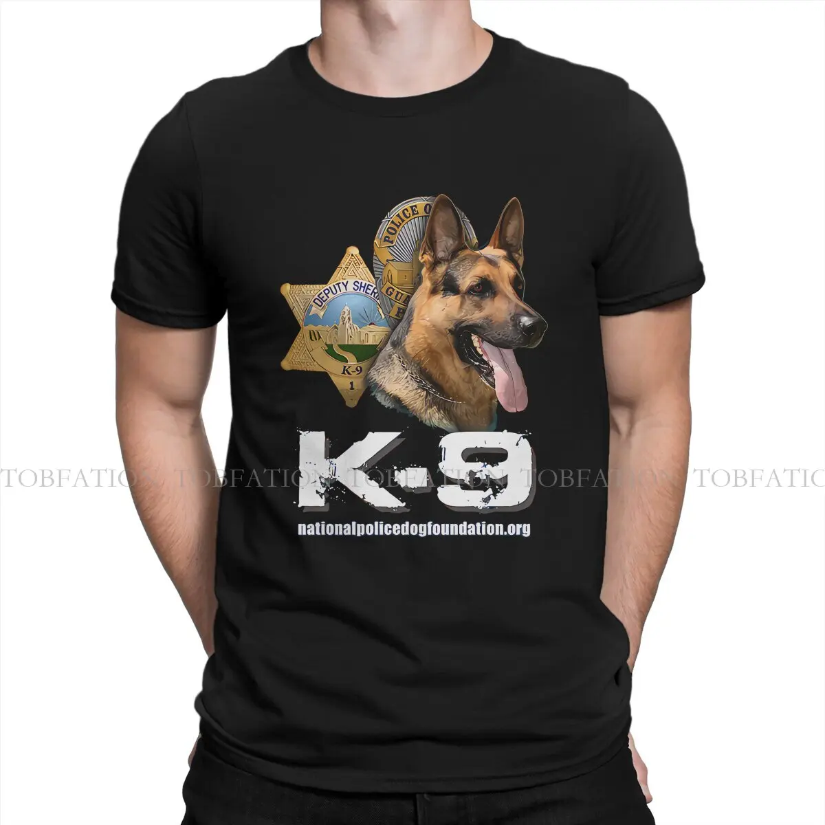 Dog Lover Original TShirts K-9 Distinctive Men's T Shirt Funny Tops Size S-6XL