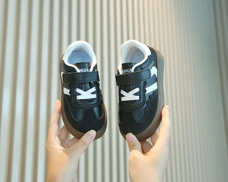Frühling Herbst Kinder Weichsohlen Rutschfeste Retro-Skateschuhe Mädchen Junge Atmungsaktive Baby-Sportschuhe Leichte Freizeitschuhe Kinder – Detail 10