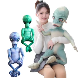 E.T. Animated Figure 100cm Alien Cartoon Stuffed Plush Doll Movie Character Creative Plushie Kids Boys Girls Gift Green Decor
