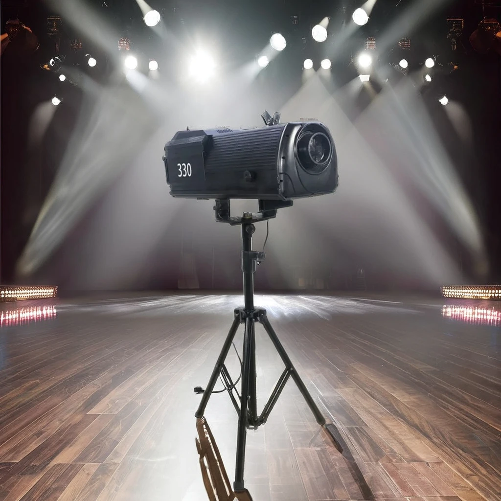 

ZC1-Professional 330W DJ Disco Wedding Theater Concert Stage Manual LED Follow Spot Light