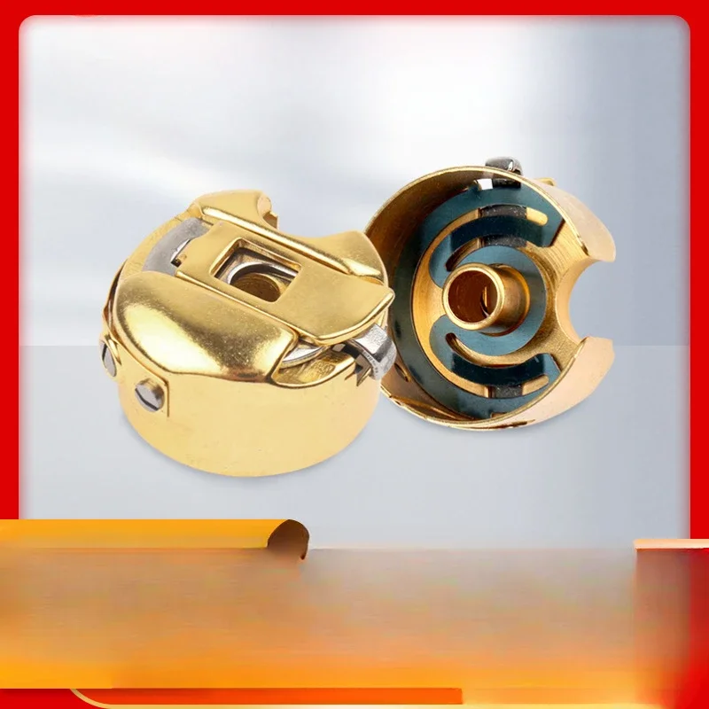 Golden Titanium Case with Spring Steel for Single Needle Industrial Sewing Machine