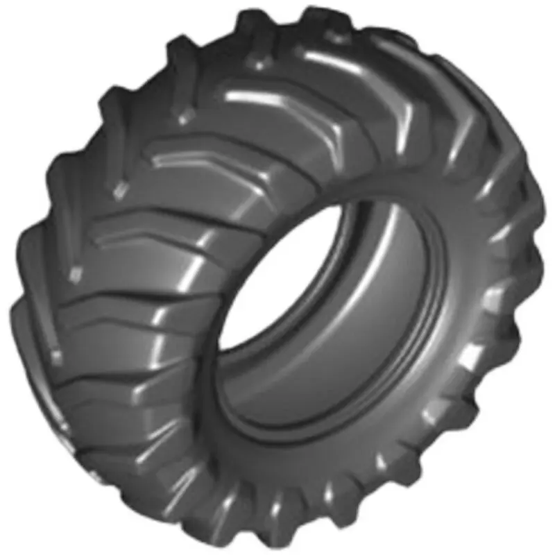 Small particle building block 69912 81x35mm off-road tires can fit 56908 41896 wheels